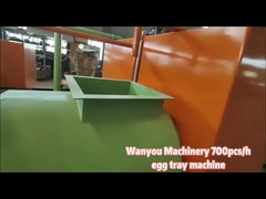 水プールおよびパルプのプールが付いている機械を作る自動ペーパー卵の皿