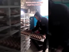 機械を作るタイプ ペーパー卵の皿を交換する卵の皿の生産ライン