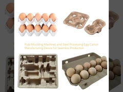 セルプ鋳造機と鋼鉄加工用シームレス生産のための卵箱製造装置