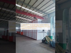 7-28m マシン 長さ オーダーメイド テンプレターサイズと電気源の卵箱製造機械