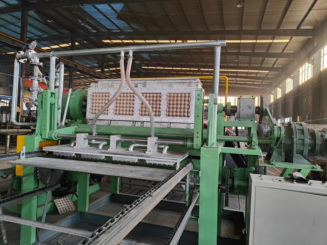 2500個/時 4*4金型 ロータリー紙卵トレイ機 PLC制御と卵トレイ成形生産用プラスチック金型材料