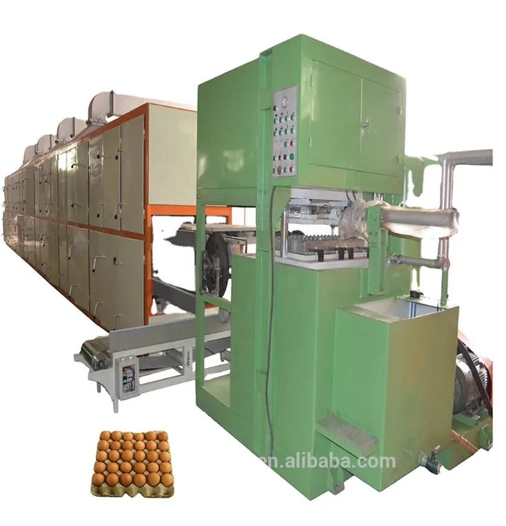 効率的に生産能力を向上させる紙卵トレイ生産ライン 電源380V/50Hz