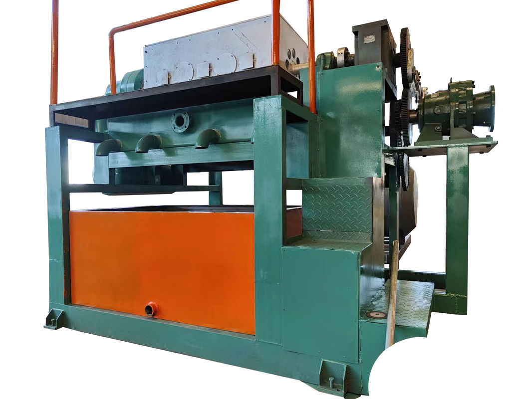 2000pcs/h回転式自動卵皿生産ライン,リサイクル紙パルプを使用して,様々な種類の卵箱とトレイを作成する PLC制御