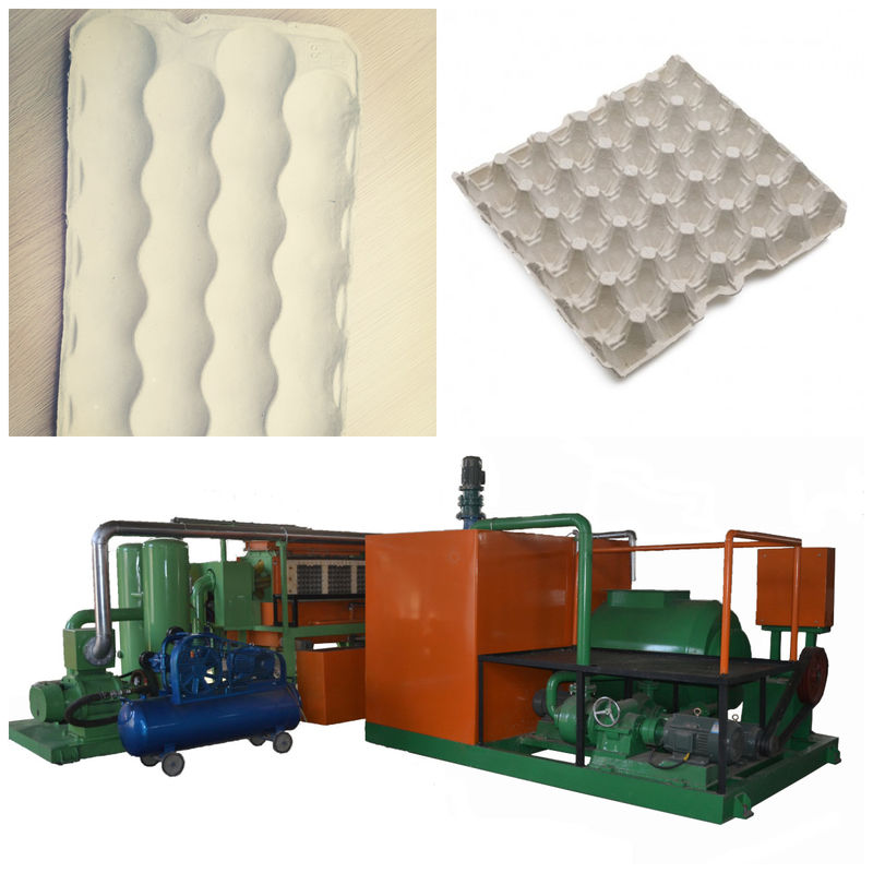 効率的に生産能力を向上させる紙卵トレイ生産ライン 電源380V/50Hz