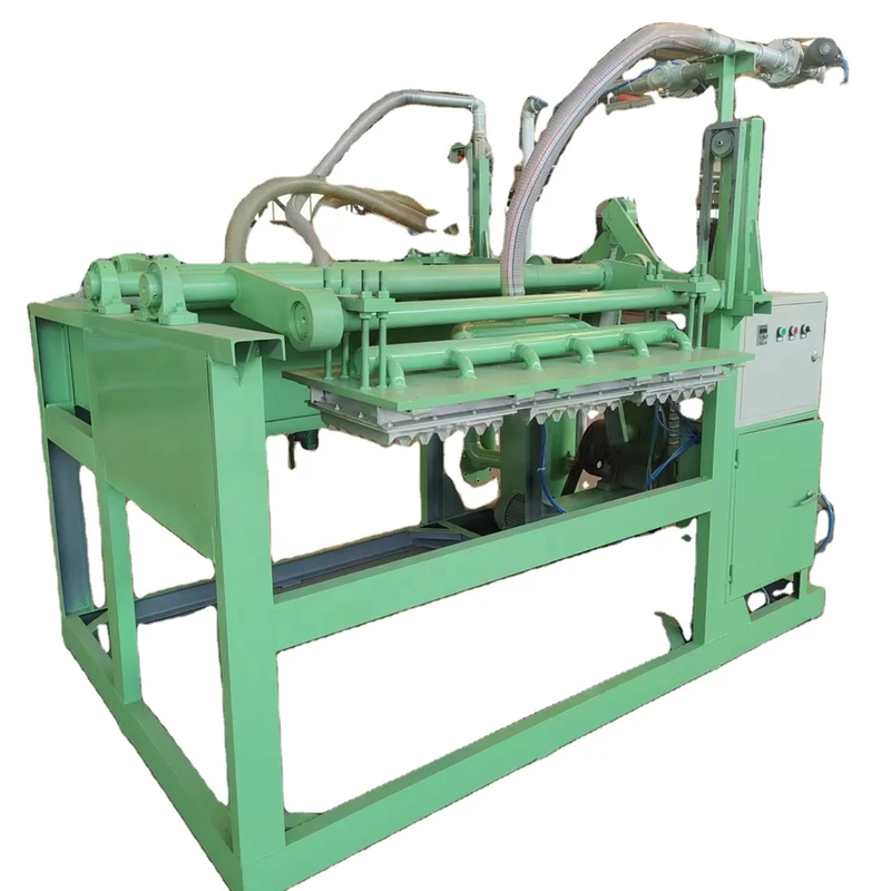 1000~6000枚/時間 7~28m 長さ 卵箱製造機 生産用紙パルプ 鋳造 卵トレイ 機械