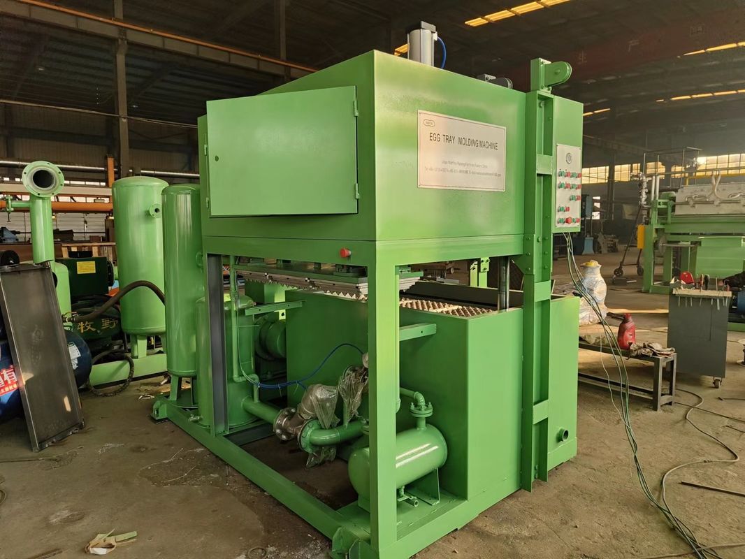 広州エッグパッケージング紙エッグトレイマシン/パルプ鋳造設備/アルミ型製のエッグトレイ生産ライン
