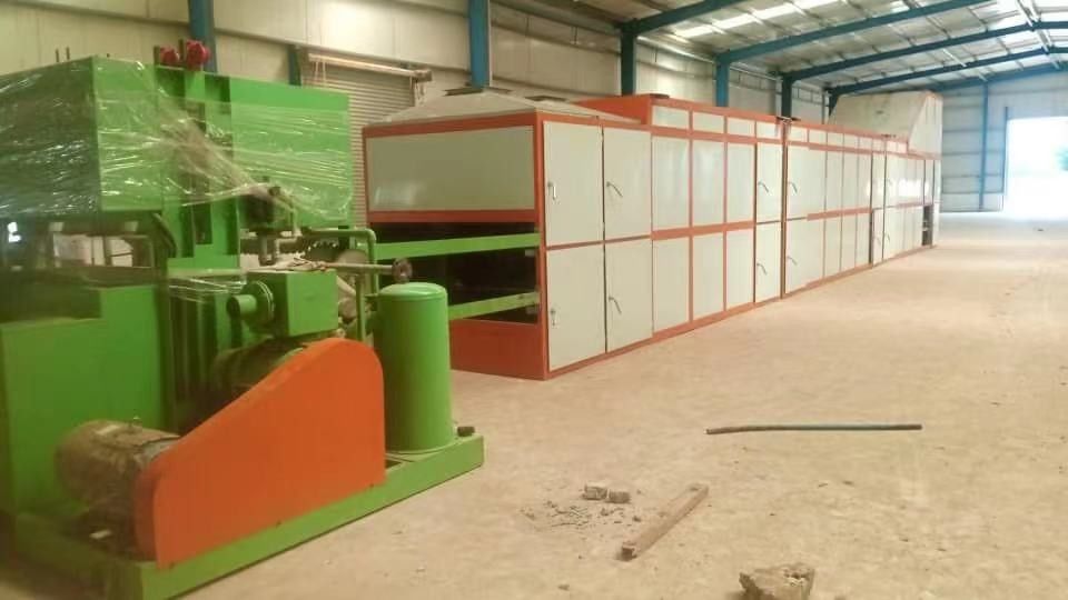 耐久性のある紙製のシューズトレーの生産のための卵トレイマシン