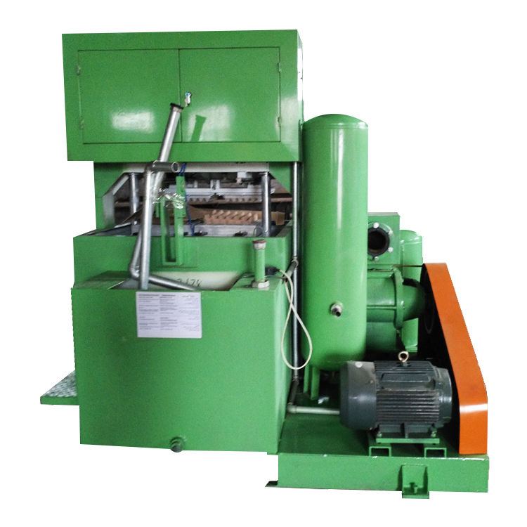 自動 高効率の紙卵トレイマシン コンピュータで制御された卵箱生産ライン