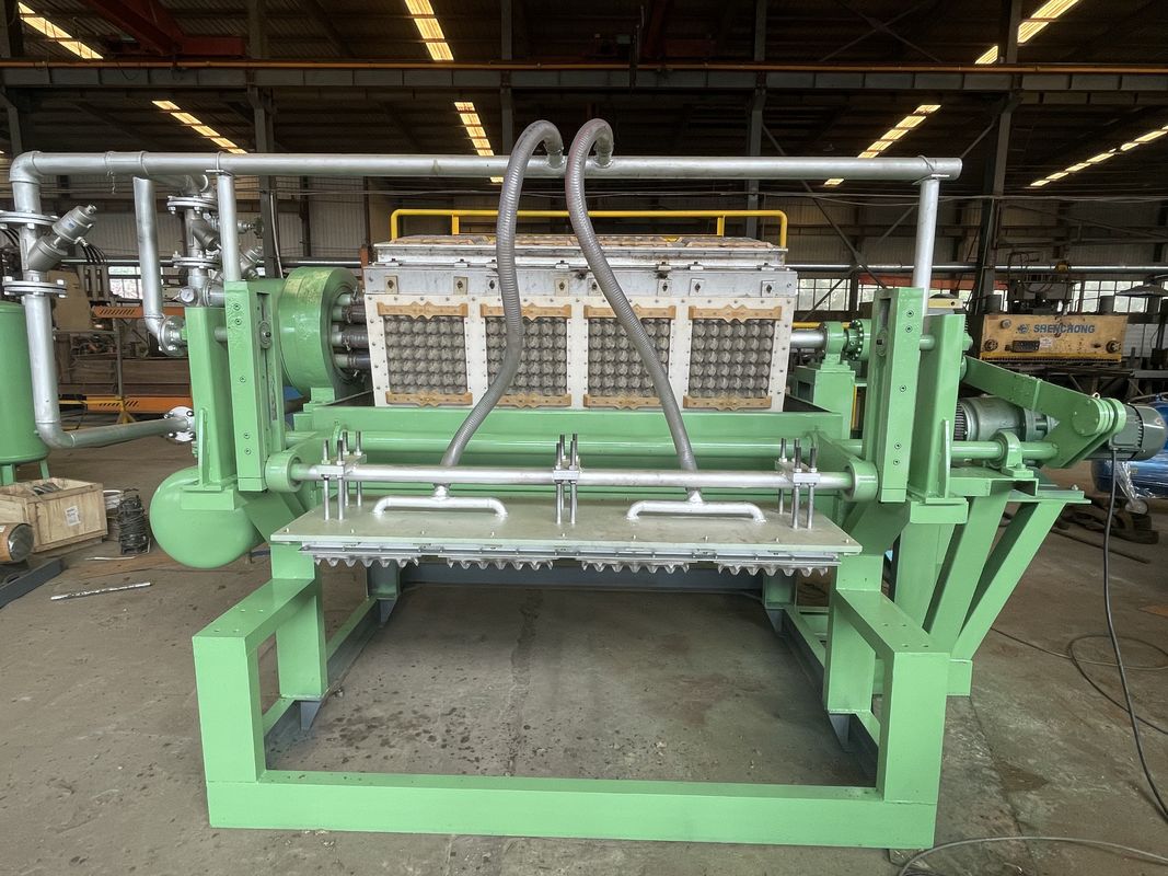 全自動紙卵トレイ機、紙パルプ成形機、果物リンゴプレート皿製造機