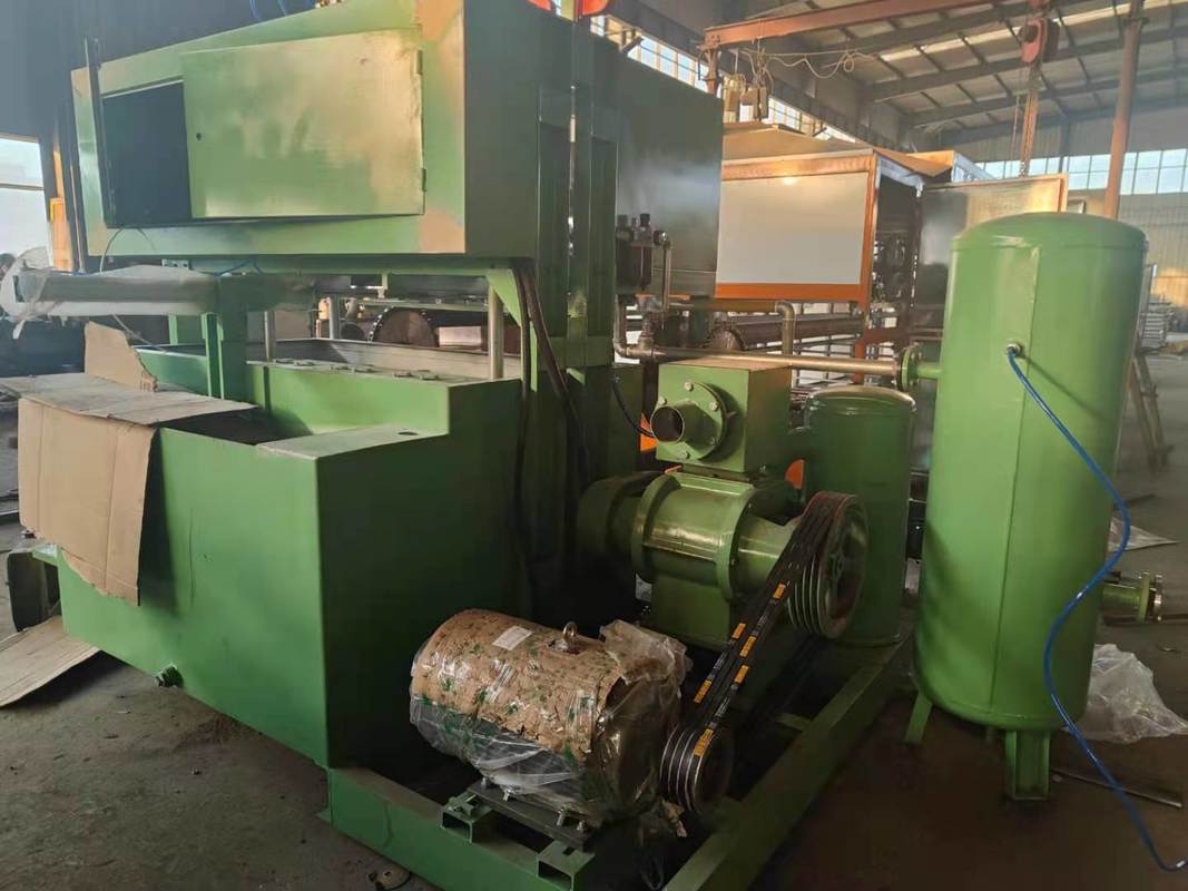 広州南亜工業包装卵トレイ機 / パルプ成形設備 / PLC制御付き卵トレイ生産ライン