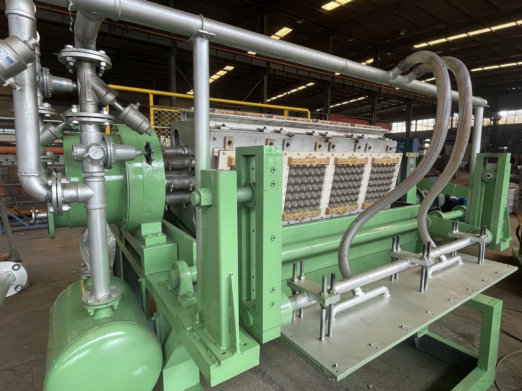 エネルギー節約回転型 2500pcs/h 紙の卵トレイマシン 卵トレイ生産ライン オーダーメイド 模具 アルミ