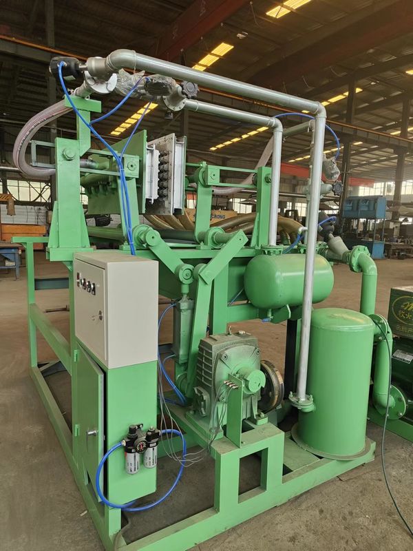 広州エッグパッケージング紙エッグトレイマシン/パルプ鋳造設備/アルミ型製のエッグトレイ生産ライン