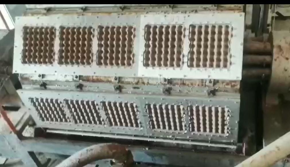 WANYOUプロフェッショナル全自動パルプ成形卵トレイ機 PLC制御 ホットプレス 380V 25-50KW 5000個/時