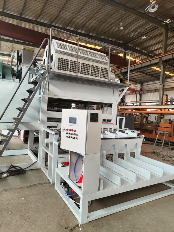 WANYOUプロフェッショナル全自動パルプ成形卵トレイ機 PLC制御 ホットプレス 380V 25-50KW 5000個/時