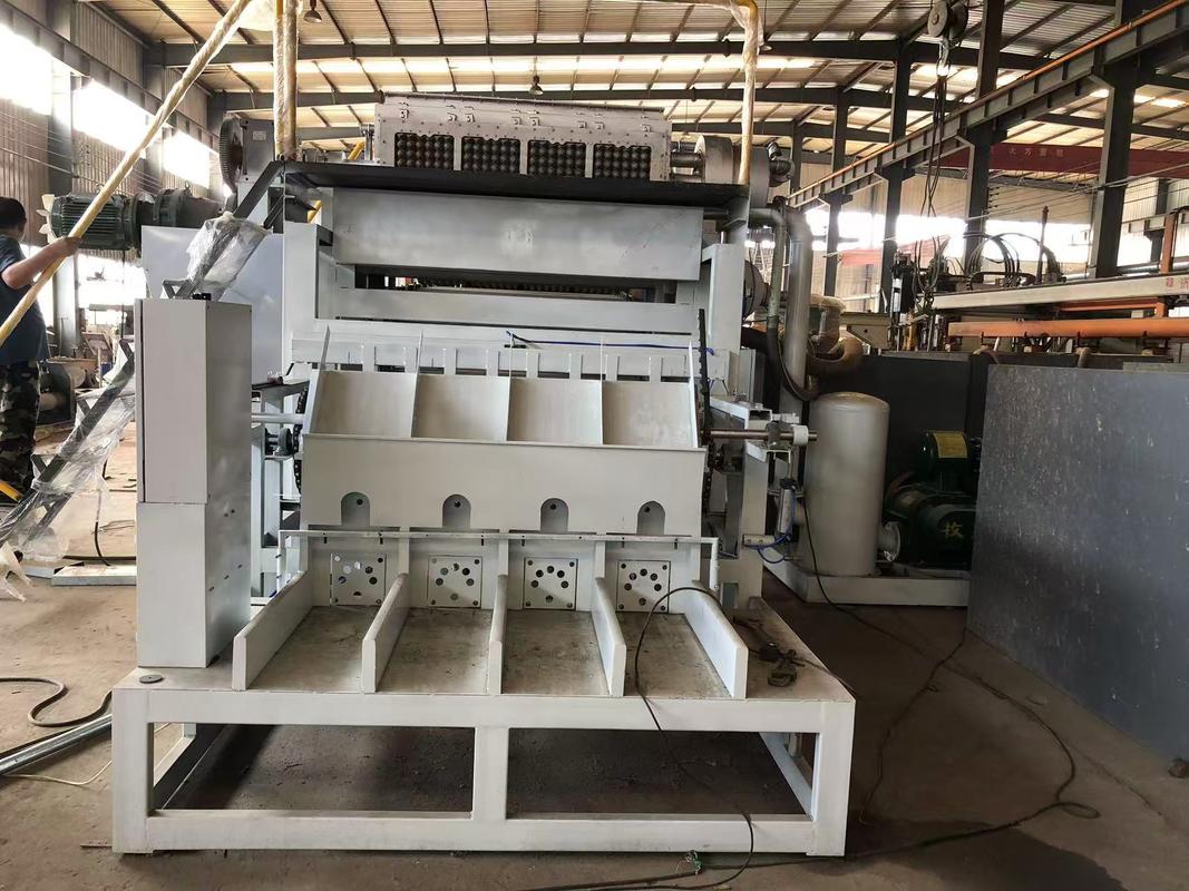 4000pcs/h リサイクル 低エネルギー 自動廃棄紙 リサイクル 紙パルス 卵皿 機械 卵皿 生産ライン By Wanyou