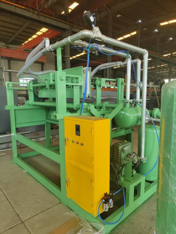 1000個/時 小型半自動再生紙卵トレイ機 パルプ成形機 シンプルな構造 ベアリングモーターギア