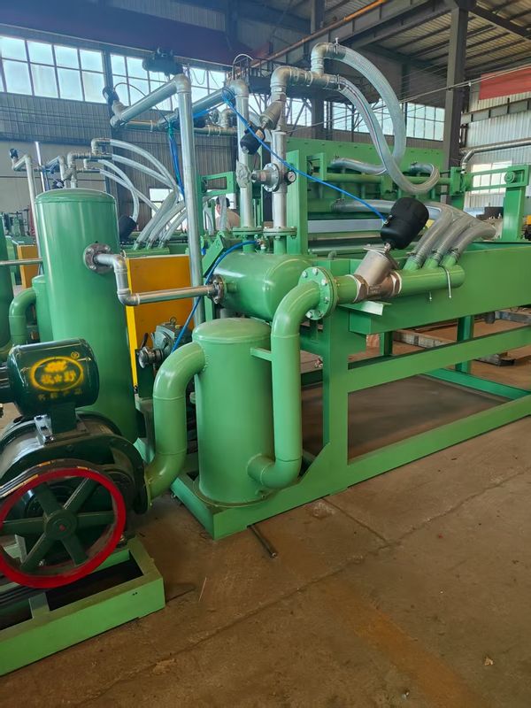 小型WANYOU自動リサイクル紙卵トレイ機パルプ成形機シンプルな構造ベアリングモーターギア