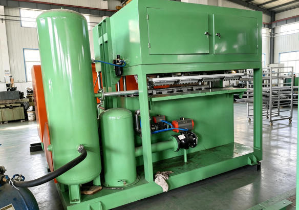 PLC制御 1300-1500pcs Per Hour Egg Tray Machine Egg Carton Machine Egg Tray を作るための機械 卵トレイ 卵トレイ 靴トレイ 幼稚園トレイ 小規模企業のためのアイデア アルミ製の模具