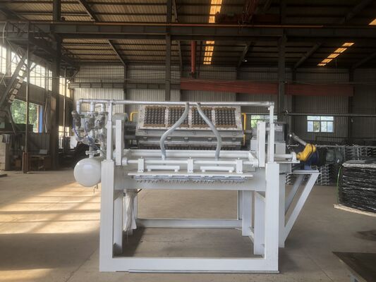 高速 2500-3000 pcs/h ローータリー紙卵トレイマシン 卵箱生産ライン PLC制御 80/120KW